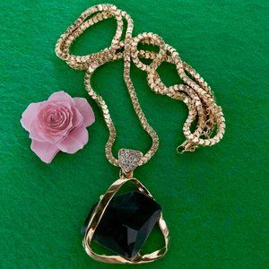 Crystal and Rhinestone Necklace